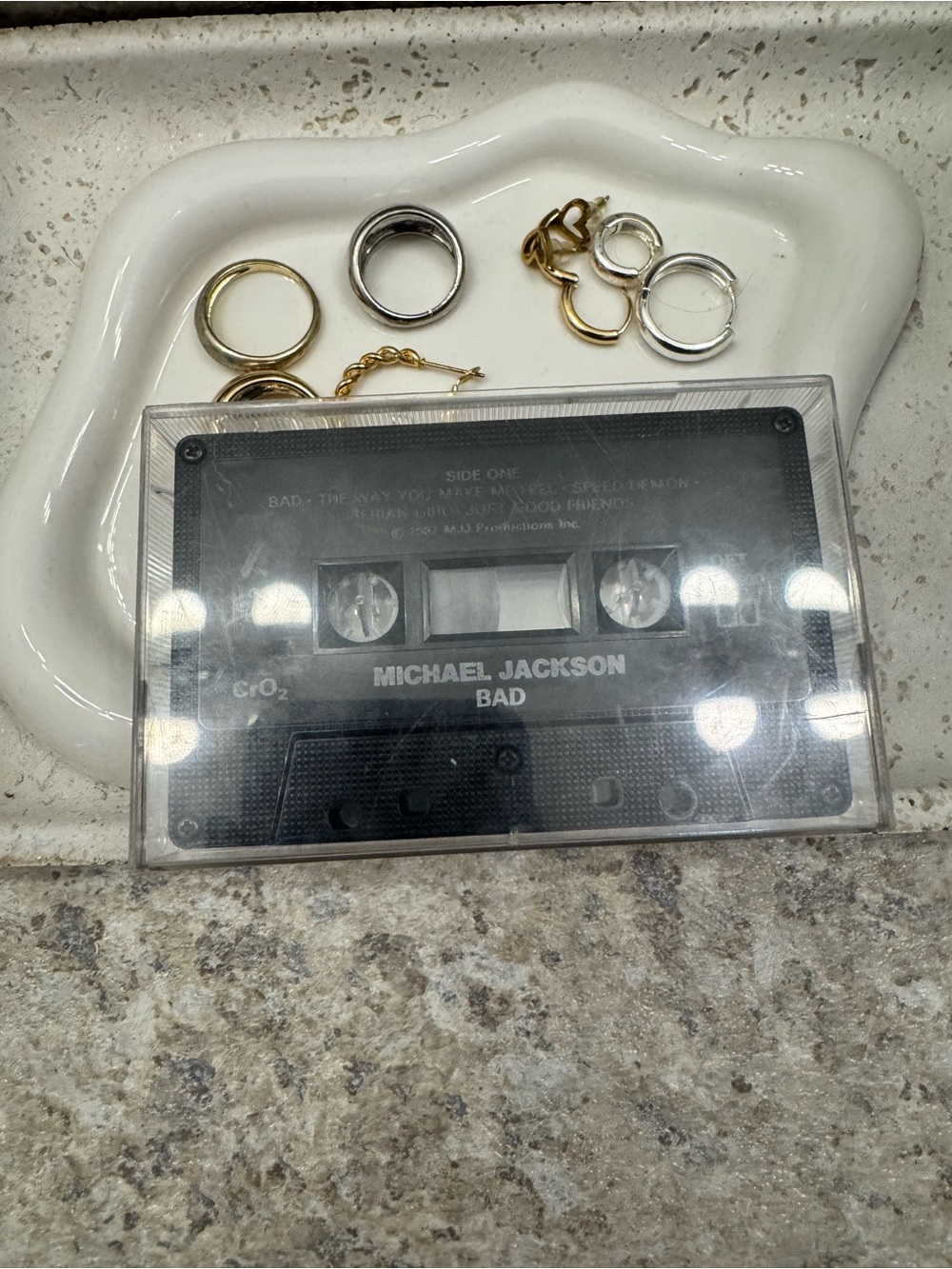 Michael Jackson "Bad" Cassette Tape